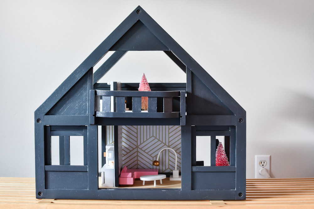 plan toys painted dollhouse makeover