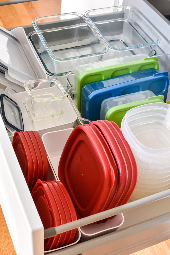 3 Rules That Revolutionize Tupperware and Food Storage Organization -  Smallish Home