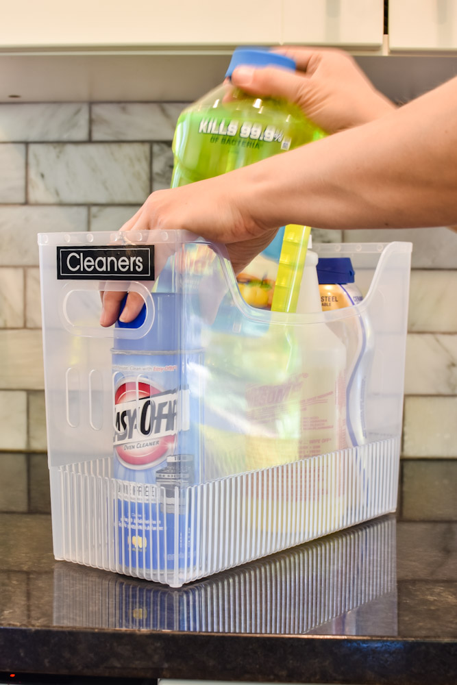 How to Organize Your Household Cleaning Supplies (with Pictures)