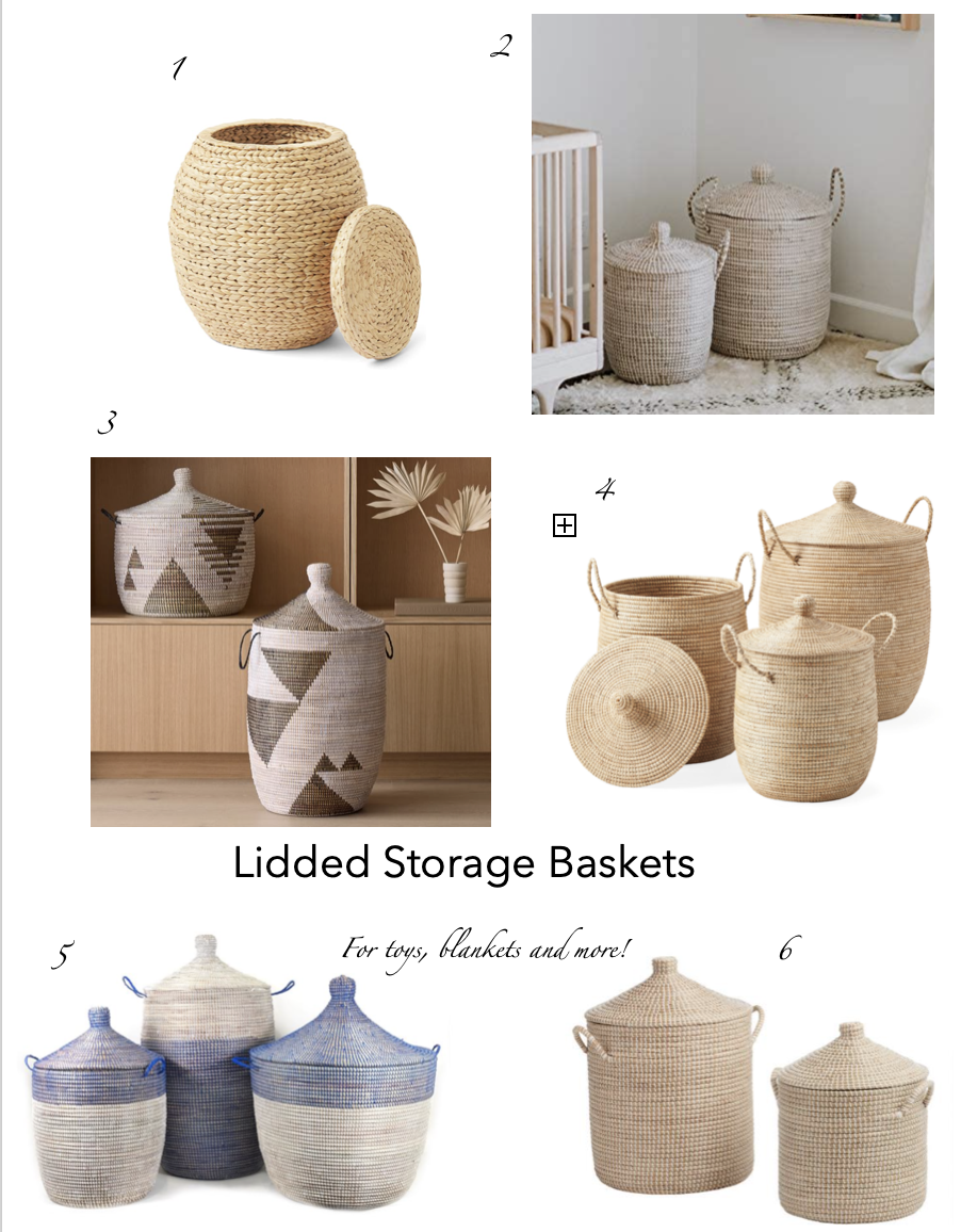 The best lidded storage baskets