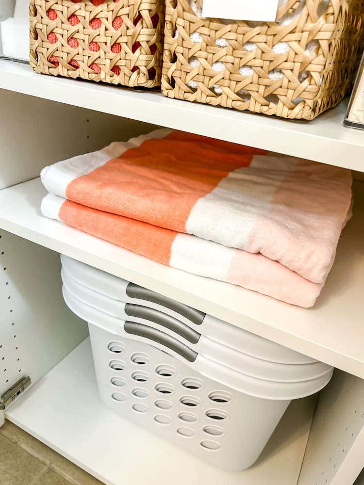laundry basket storage