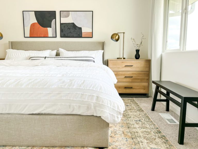 How I Fit A King Size Bed In My Small Bedroom And How You Can Too