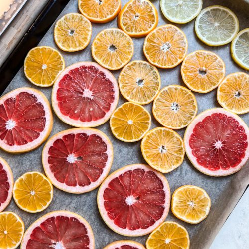DIY Dried Citrus Ornaments